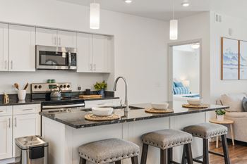 White modern kitchen